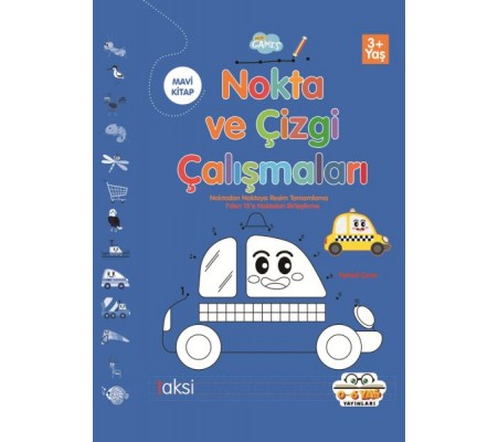 Nokta ve Çizgi Çalışmaları Mavi Kitap