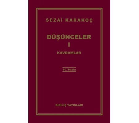 Düşünceler 1 - Kavramlar