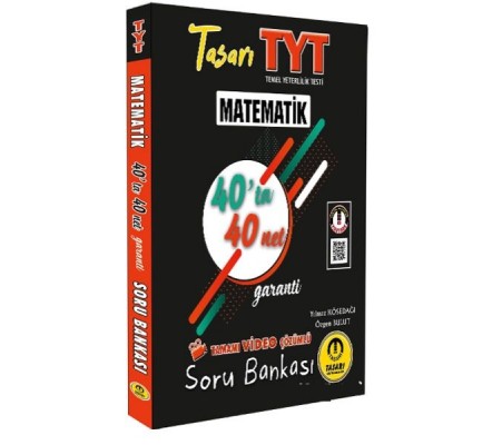 Tasarı TYT Matematik 40 ta 40 Net Soru Bankası