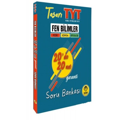 Tasarı TYT Fen Bilimleri 20 de 40 Net Soru Bankası