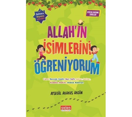 Allah'ın İsimlerini Öğreniyorum (6 Kitap Takım) Allah'ın İsimlerini Öğreniyorum (6 Kitap Takım)