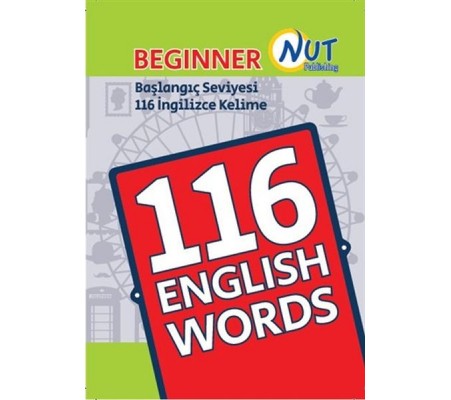 Beginner 116 English Words Kartları