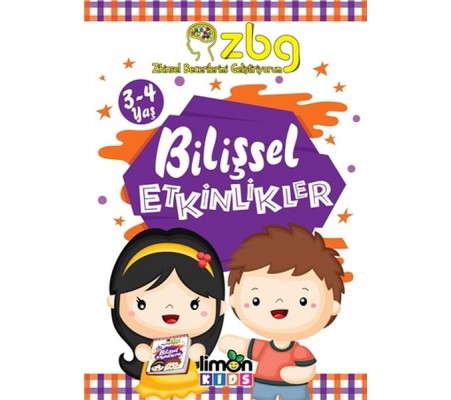Bilişsel Etkinlikler ZBG 3-4 Yaş Bilişsel Etkinlikler ZBG 3-4 Yaş