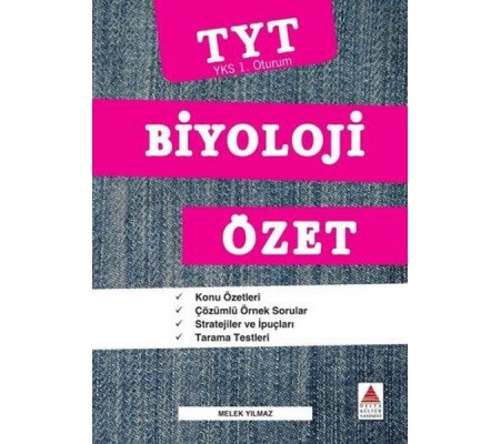 TYT Biyoloji Özet (YKS 1. Oturum) TYT Biyoloji Özet (YKS 1. Oturum)