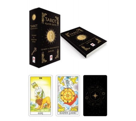 Tarot Klasik Deste, 78 Kart ve Anahtar Kitap