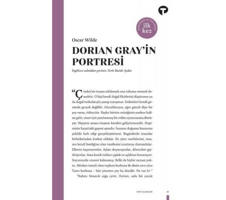 Dorian Gray'in Portresi Dorian Gray'in Portresi