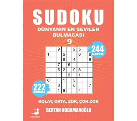Sudoku - Dünyanın En Sevilen Bulmacası 9 Sudoku - Dünyanın En Sevilen Bulmacası 9