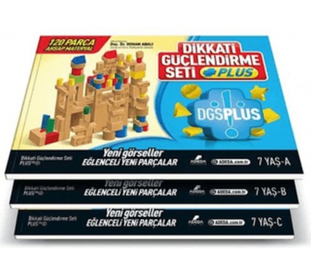 Dikkati Güçlendirme Seti Plus 7 Yaş Kitap Dikkati Güçlendirme Seti Plus 7 Yaş Kitap