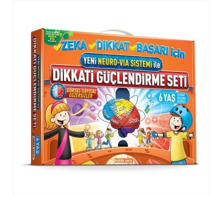 Dikkati Güçlendirme Seti  Anasınıfı – 6 Yaş- Neuro-Via