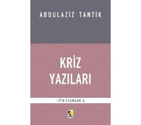 Kriz Yazıları