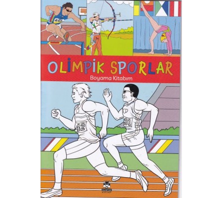 Olimpik Sporlar Boyama Kitabım
