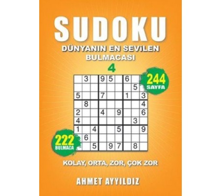 Sudoku Dünyanın En Sevilen Bulmacası 4