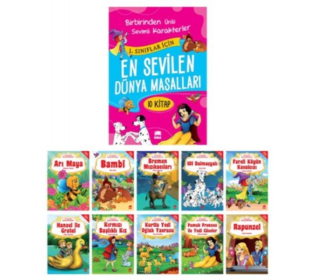 En Sevilen Dünya Masalları (10 Kitap) En Sevilen Dünya Masalları (10 Kitap)