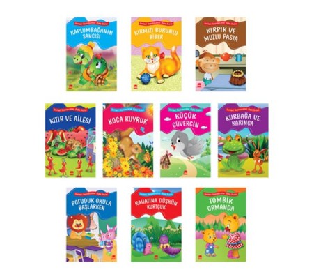 Sevimli Hayvancıklar Öykü Dizisi (10 Kitap) Sevimli Hayvancıklar Öykü Dizisi (10 Kitap)