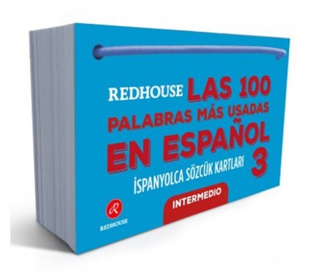 Redhouse Las 100 Palabras Mas Usadas En Espanol - İspanyolca Sözcük Kartları 3