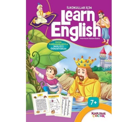 İlkokullar İçin Learn English - Mor