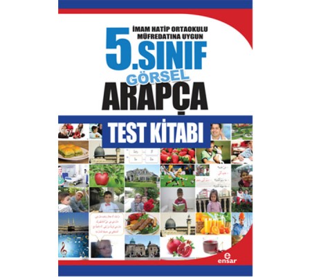 5. Sınıf Görsel Arapça Test Kitabı / İmam Hatip Ortaokulu Müfredatına Uygun