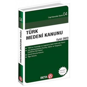 Türk Medeni Kanunu - Eylül 2023