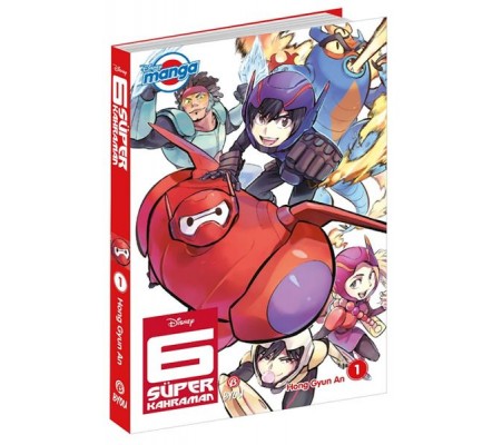 Disney Manga 6 Süper Kahraman -Vol 1 Disney Manga 6 Süper Kahraman -Vol 1