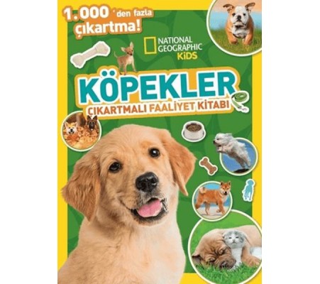 National Geographic Kids Köpekler Çıkartmalı Faaliyet Kitabı National Geographic Kids Köpekler Çıkartmalı Faaliyet Kitabı