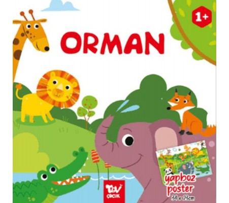 Yapboz Poster Kitap Orman
