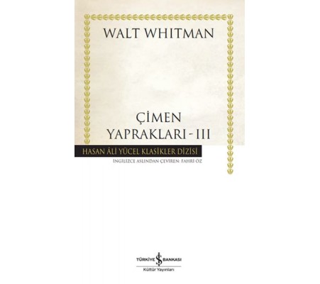 Çimen Yaprakları – III - Ciltli