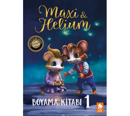 Maxi & Helium – Boyama Kitabı 1