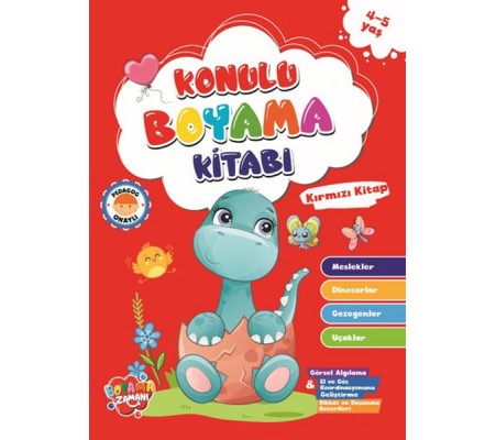 Konulu Boyama - Kırmızı
Kitap (4-5 Yaş) Konulu Boyama - Kırmızı
Kitap (4-5 Yaş)