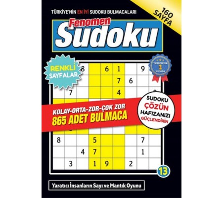 Fenomen Sudoku 13 Fenomen Sudoku 13