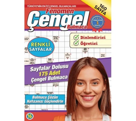Fenomen Çengel Bulmaca 16 Fenomen Çengel Bulmaca 16