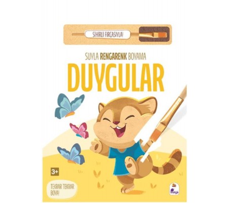Suyla Rengarenk Boyama - Duygular (Sihirli Fırçasıyla) Suyla Rengarenk Boyama - Duygular (Sihirli Fırçasıyla)