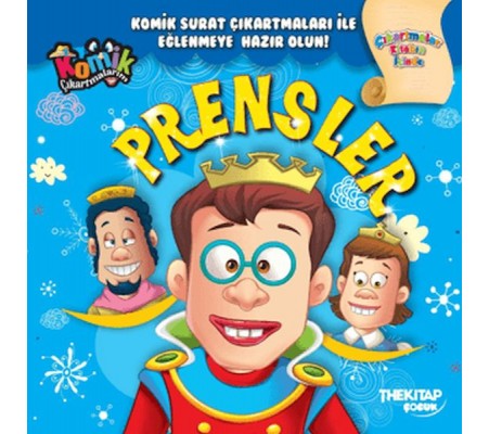Komik Çıkartmalarım Prensler Komik Çıkartmalarım Prensler
