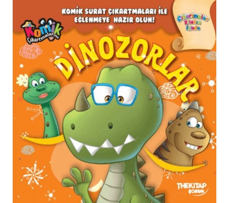Komik Çıkartmalarım - Dinozorlar Komik Çıkartmalarım - Dinozorlar