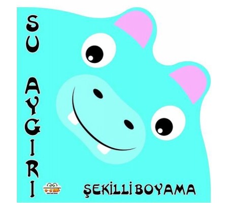 Şekilli Boyama Su Aygırı