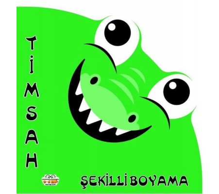 Şekilli Boyama Timsah