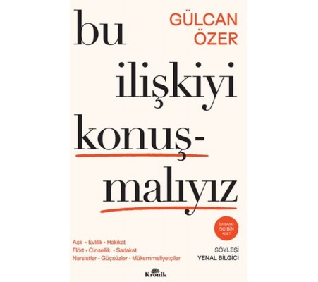 Bu İlişkiyi Konuşmalıyız Bu İlişkiyi Konuşmalıyız