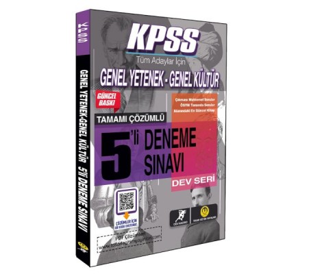 Kpss Genel Yetenek- Genel Kültür 5 Çözümlü Deneme