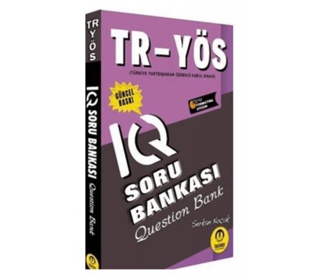 Tasarı Yayınları TR YÖS IQ Soru Bankası