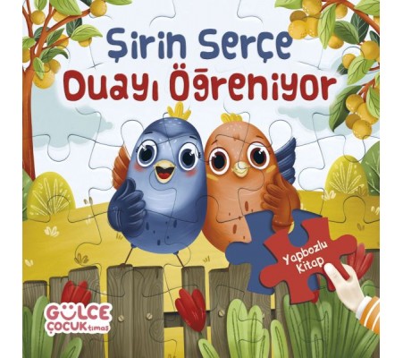 Şirin Serçe Duayı Öğreniyor - Yapbozlu Kitap 4