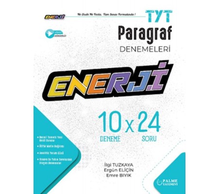 Palme Enerji Tyt Paragraf 10 Deneme Sınavı