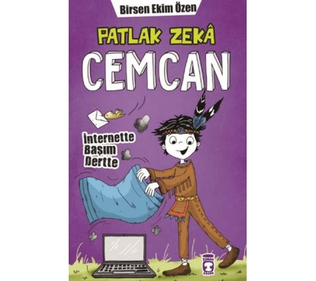 Patlak Zeka Cemcan - İnternette Başım Dertte (Fleksi Cilt)