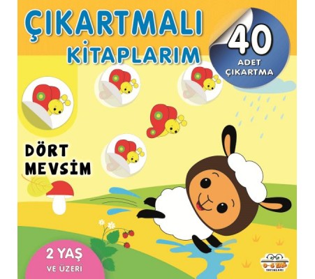 Çıkartmalı Kitaplarım-Dört Mevsim