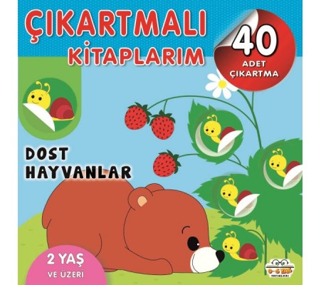 Çıkartmalı Kitaplarım-Dost Hayvanlar