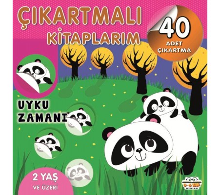 Çıkartmalı Kitaplarım-Uyku Zamanı