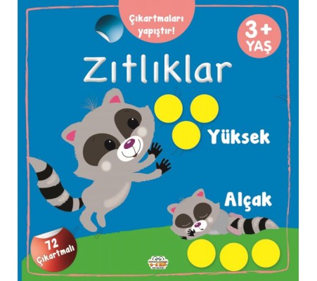 Çıkartmaları Yapıştır-Zıtlıklar (Yüksek-Alçak)