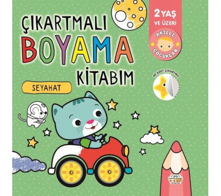 Çıkartmalı Boyama Kitabım-Seyahat