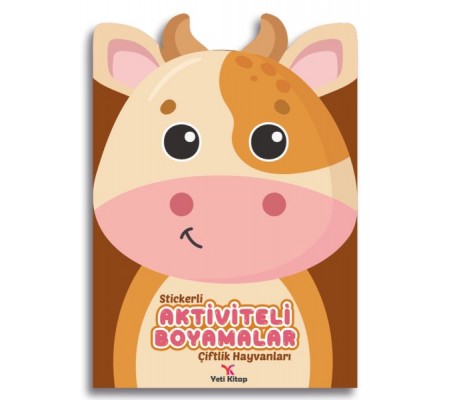 Stickerli Aktivite ve Boyamalar Çiftlik Hayvanları Stickerli Aktivite ve Boyamalar Çiftlik Hayvanları
