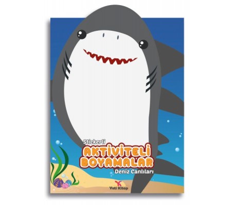 Stickerli Aktivite ve Boyamalar Deniz Canlıları Stickerli Aktivite ve Boyamalar Deniz Canlıları