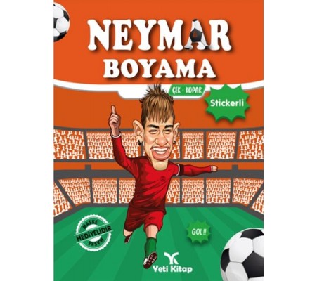 Neymar Boyama Kitabı Neymar Boyama Kitabı