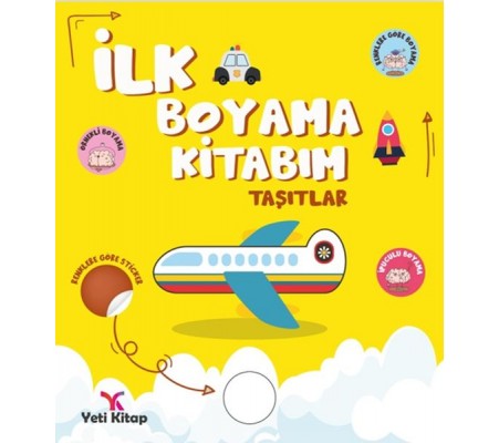 İlk Boyama Kitabım Taşıtlar